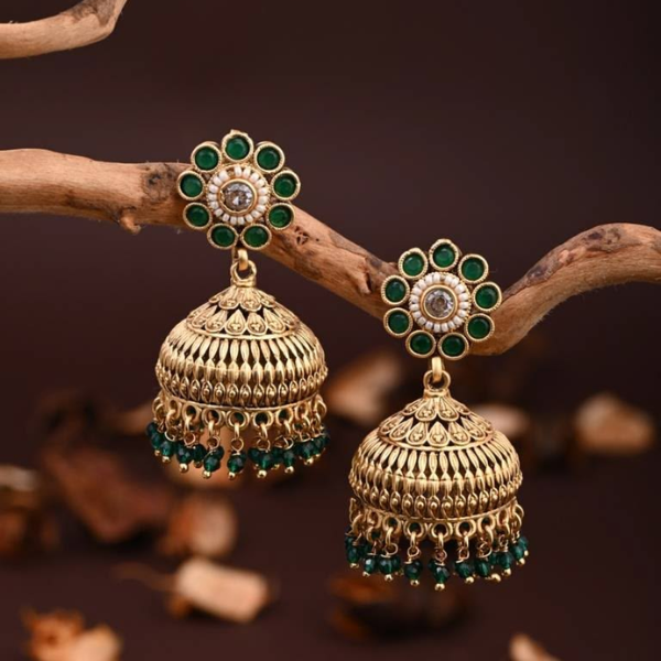 Traditional Jhumkas Design