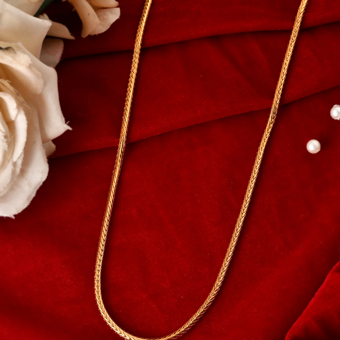 24 Inches SP Kodi Chain - One Gram Gold Plated 806